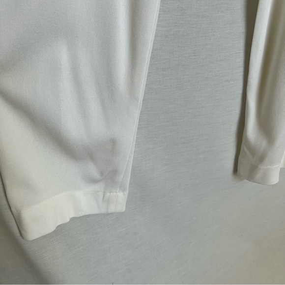 Misook Classic White Women's Knit Trousers - Picture 7 of 15